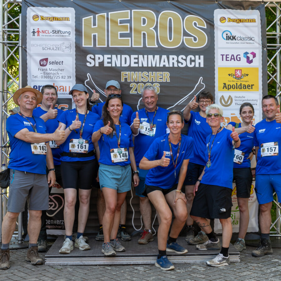 Das war dein HEROS Spendenmarsch