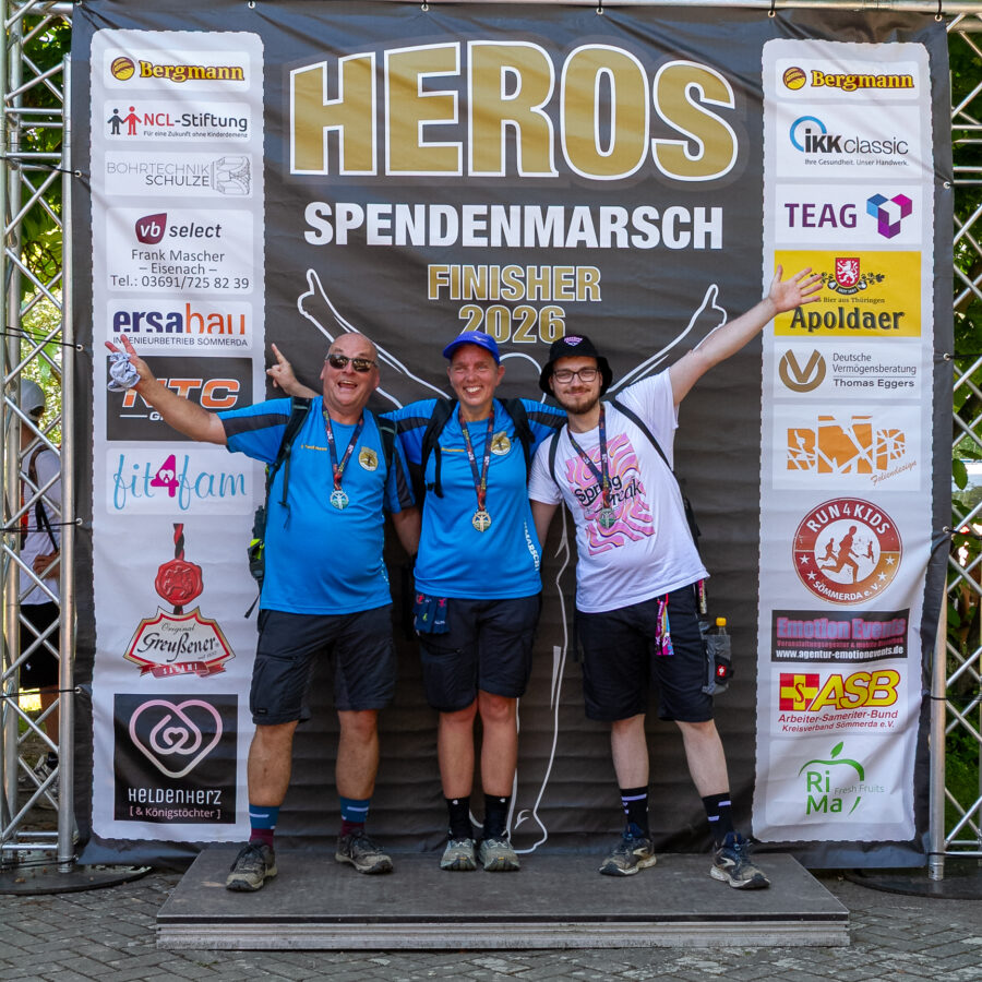 Das war dein HEROS Spendenmarsch