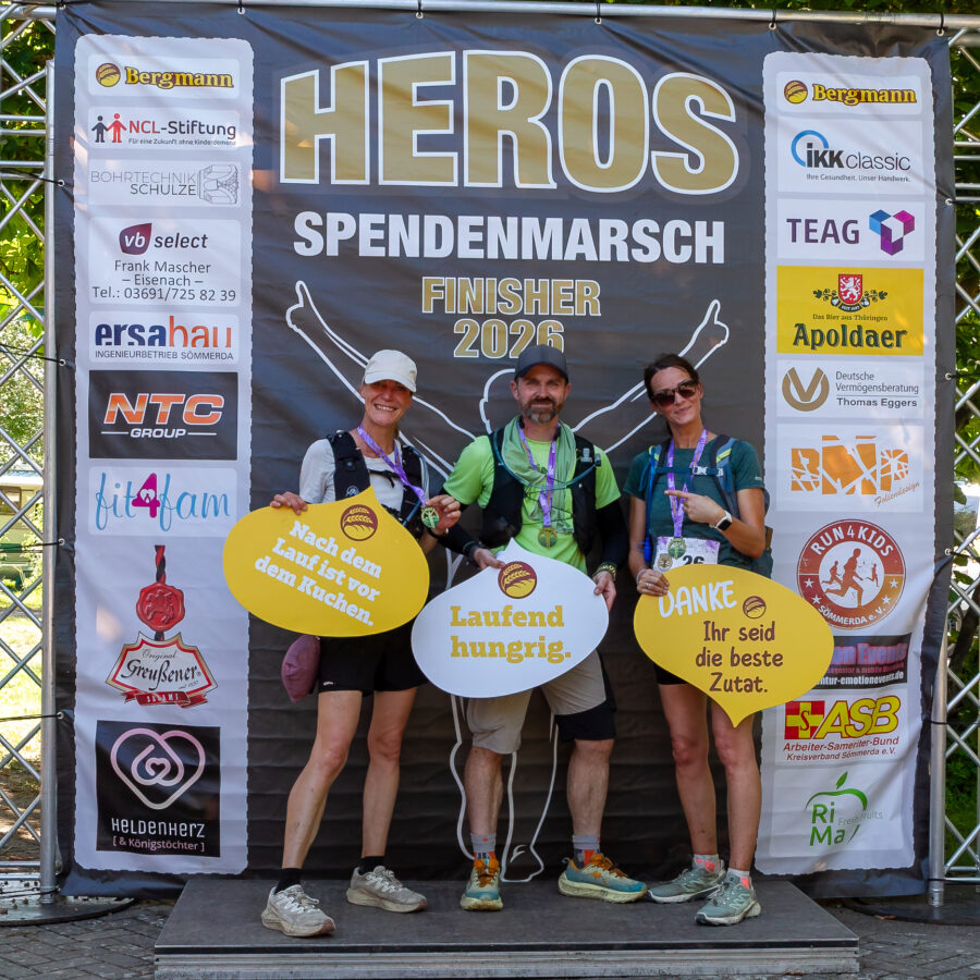 Das war dein HEROS Spendenmarsch
